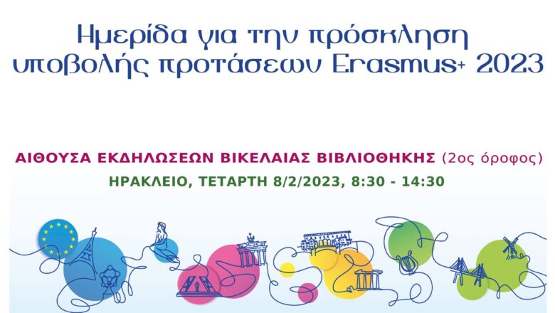 Υλικό Ημερίδας για Erasmus+2023 – ΠΔΕ Κρήτης – Βικελαία – Φεβρουάριος 2023
