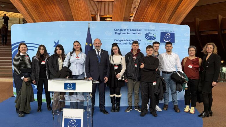 Μαθητές του Πρότυπου Γενικού Λυκείου Ηρακλείου στην έδρα του Ευρωπαίου διαμεσολαβητή στο Στρασβούργο στο πλαίσιο του Erasmus+ με τίτλο «Peers for Peace: Διαμεσολάβηση μεταξύ συνομηλίκων και Ευρωπαϊκή Πολιτειότητα»